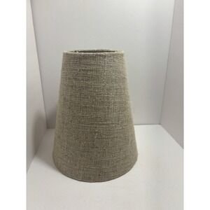 Rustic Burlap Small Lamp‎ Shade Farmhouse Neutral Home Decor Country Beige Tan
